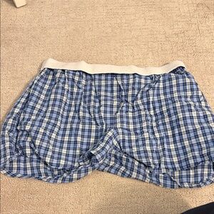 Blue Plaid Boxer Shorts Polo Ralph Lauren